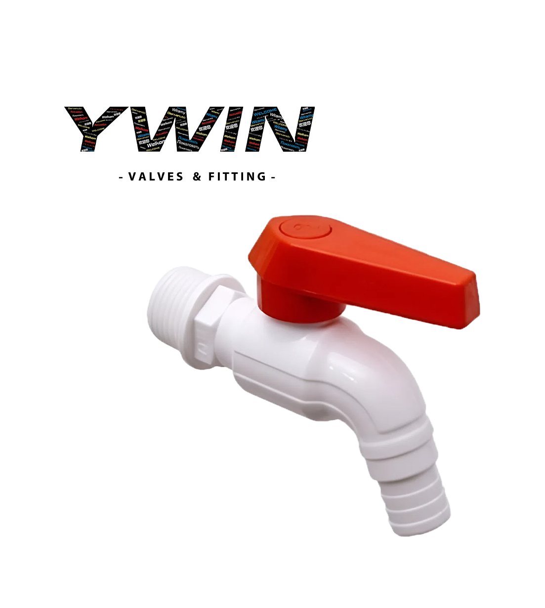 Vòi nhựa tay đỏ YW 302